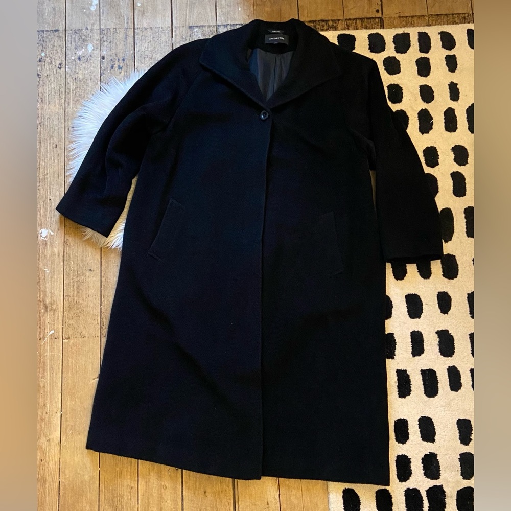 Jones New York Long Coat Black 20W